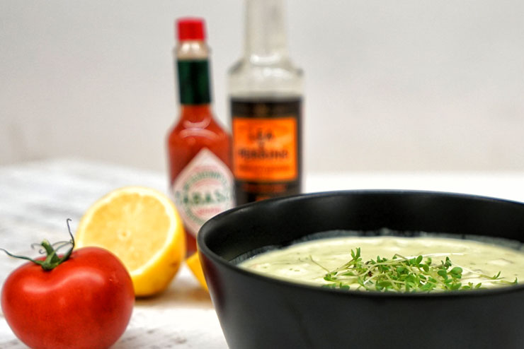 Kefir Avocado Suppe
