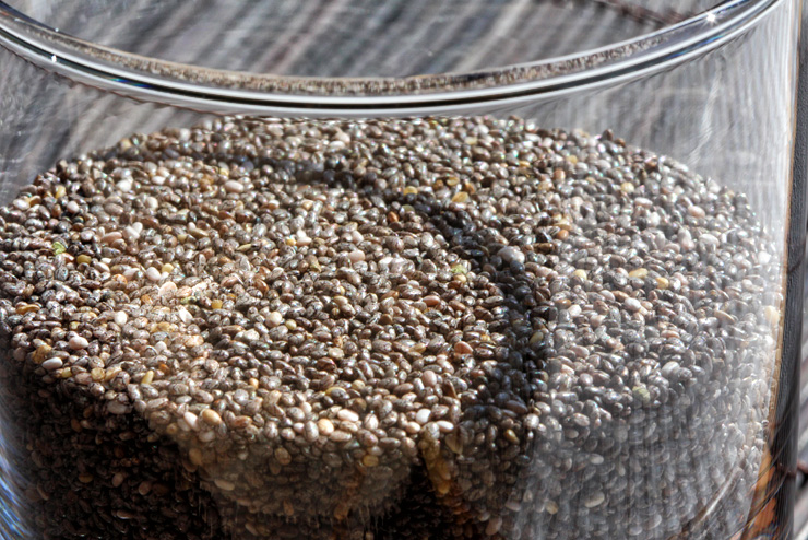 Kefir-Spinach-Drink with chia seeds – the great power of small seeds - The Chia Seed