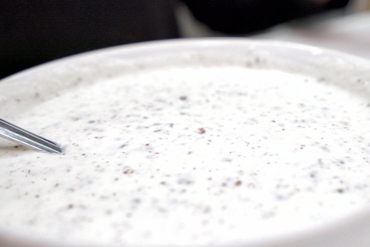 Kefir Stracciatella Cream – Vanilla meets Organic Kefir, Blackberries and Chocolate - The Mix