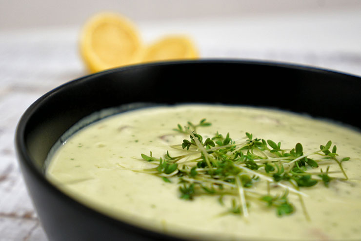 Kefir Avocado Soup
