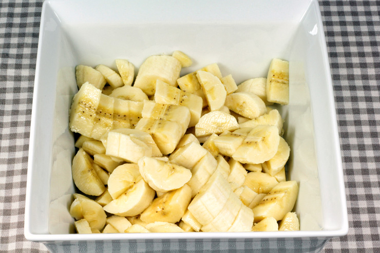 Kefir banana pineapple dessert - a selfmade dream with milk kefir - the banana