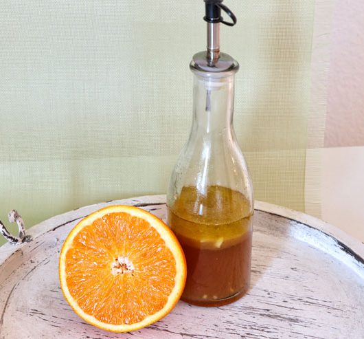 Kombucha Salad Dressing – a fruity and spicy dressing made of orange and kombucha - main picture