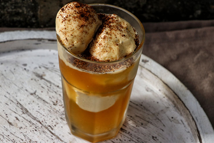 Kombucha Eiskaffe - Kombucha Kaffee selber fermentieren - Hauptbild