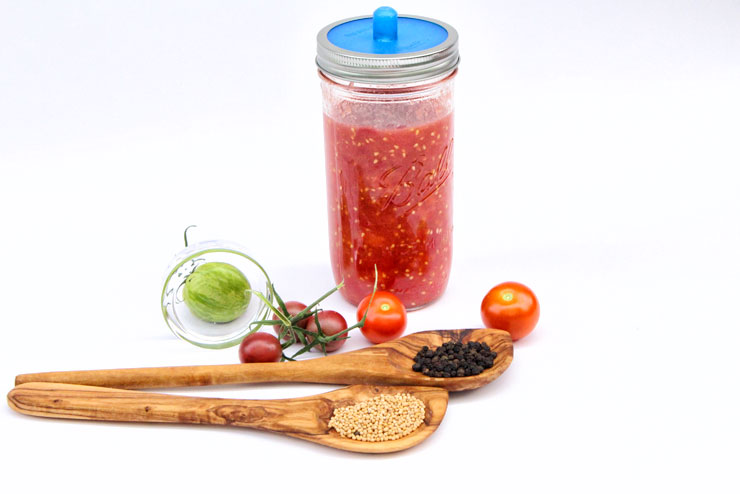 Fermented tomato sauce – an easy fermentation instruction - main picture